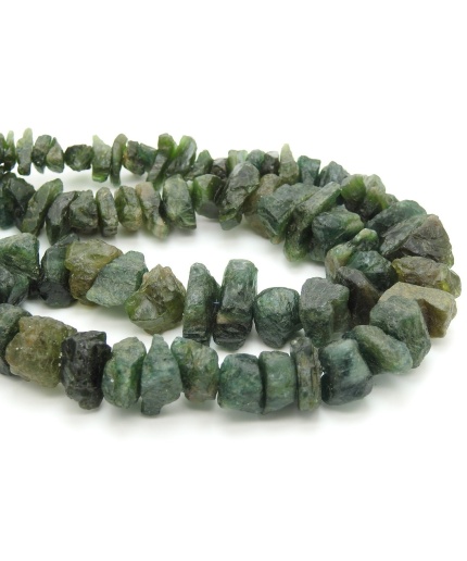 Dark Green Apatite Rough Bead,Anklets,Uncut,Chips,Nuggets,Loose Raw,8Inch Strand 15X10To6X5MM Approx,Wholesaler,Supplies 100%Natural PME-RB5 | Save 33% - Rajasthan Living 3