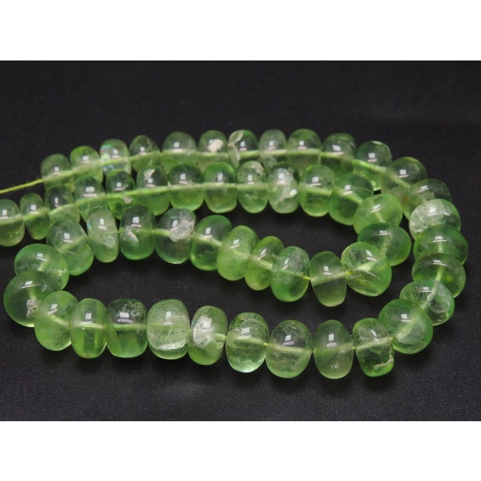 Green Fluorite Smooth Roundel Beads,Loose Stone,Handmade,Necklace,For Making Jewelry,Wholesaler,Supplies,New Arrivals 100%Natural (pme)B4 | Save 33% - Rajasthan Living 8