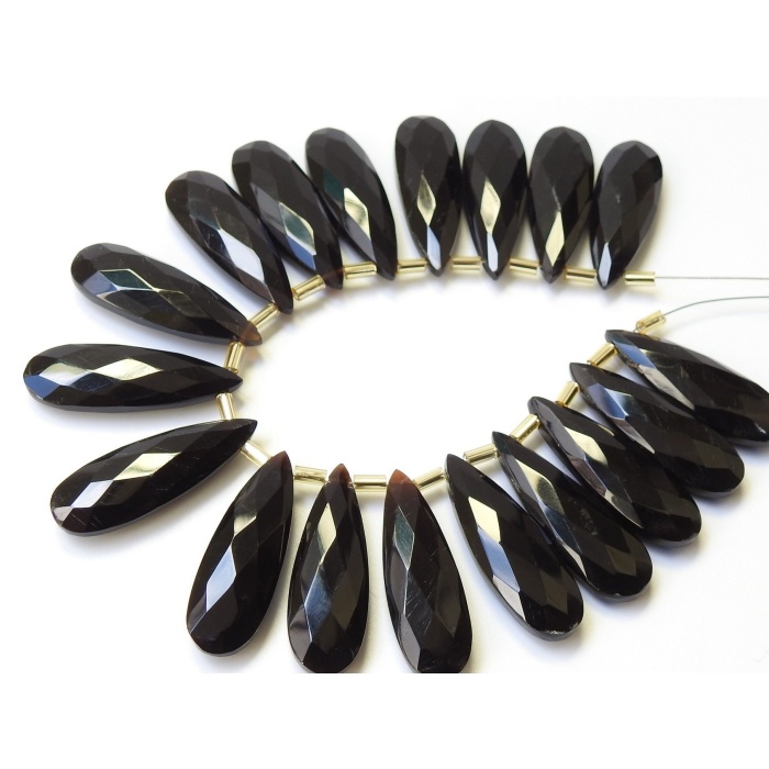 30X10MM Pair,Black Onyx Faceted Teardrop,Long Drop,Handmade,For Making Jewelry,Earrings,Wholesale Price,New Arrival (pme)CY2 | Save 33% - Rajasthan Living 9