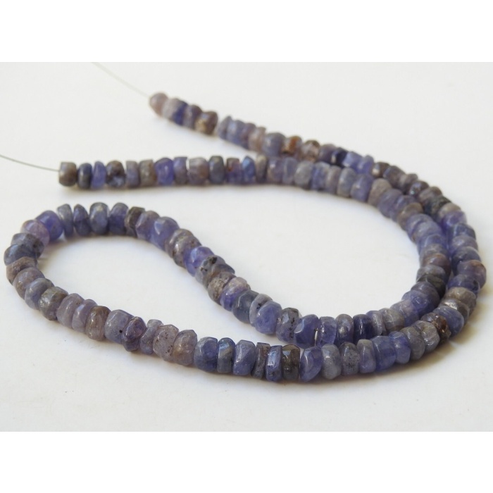 Tanzanite Smooth Roundel Beads,Loose Stone,Handmade,For Making Jewelry,Wholesale Price,New Arrival,16Inch Strand,100%Natural B8 | Save 33% - Rajasthan Living 9