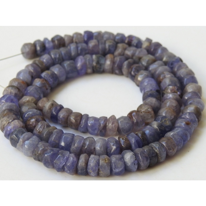 Tanzanite Smooth Roundel Beads,Loose Stone,Handmade,For Making Jewelry,Wholesale Price,New Arrival,16Inch Strand,100%Natural B8 | Save 33% - Rajasthan Living 6