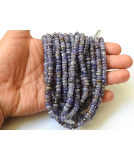 Tanzanite Smooth Roundel Beads,Loose Stone,Handmade,For Making Jewelry,Wholesale Price,New Arrival,16Inch Strand,100%Natural B8 | Save 33% - Rajasthan Living 7
