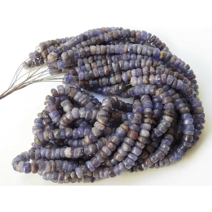 Tanzanite Smooth Roundel Beads,Loose Stone,Handmade,For Making Jewelry,Wholesale Price,New Arrival,16Inch Strand,100%Natural B8 | Save 33% - Rajasthan Living 12