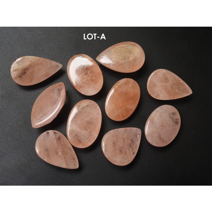 Morganite Faceted Cabochon Lot,Loose Stone,Aquamarine,Handmade,Peach Color,For Making Pendent,Jewelry Wholesaler,Supplies | Save 33% - Rajasthan Living 7