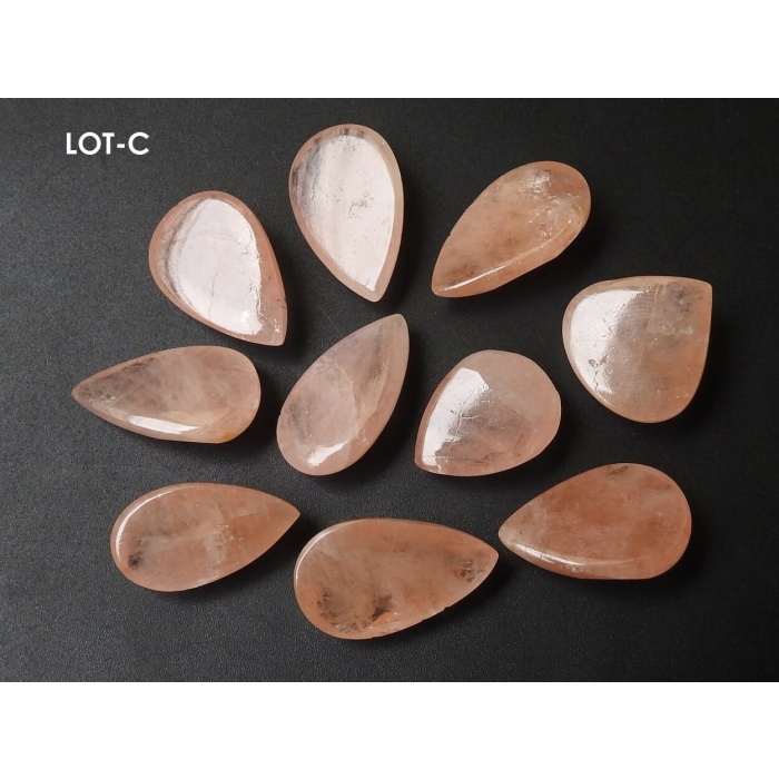Morganite Faceted Cabochon Lot,Loose Stone,Aquamarine,Handmade,Peach Color,For Making Pendent,Jewelry Wholesaler,Supplies | Save 33% - Rajasthan Living 11