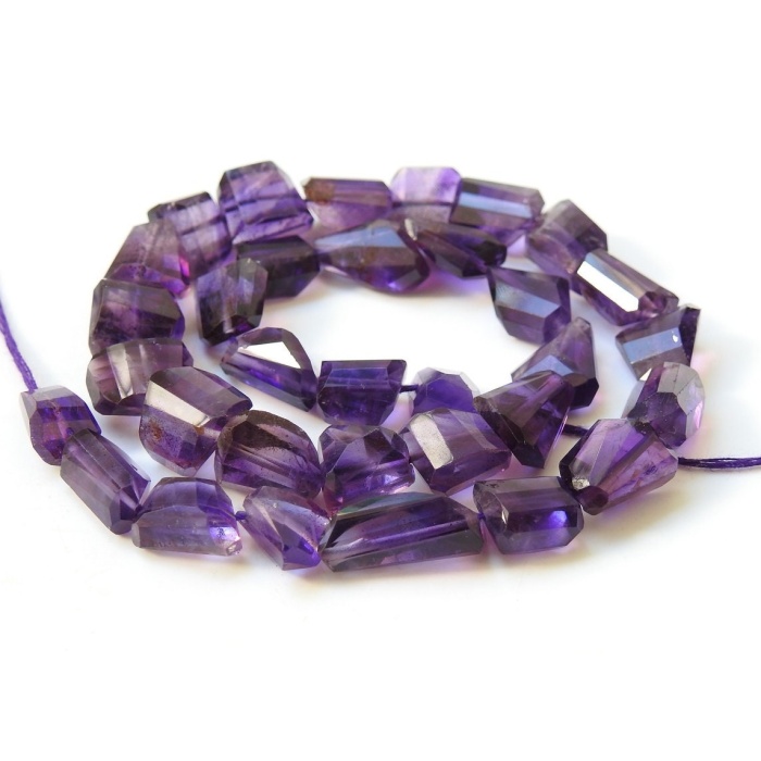 Amethyst Faceted Tumble,Nuggets,Loose Stone,Purple Color,For Making Jewelry,New Arrivals,Wholesaler,Supplies,14Inch 100%Natural PME-TU1 | Save 33% - Rajasthan Living 13