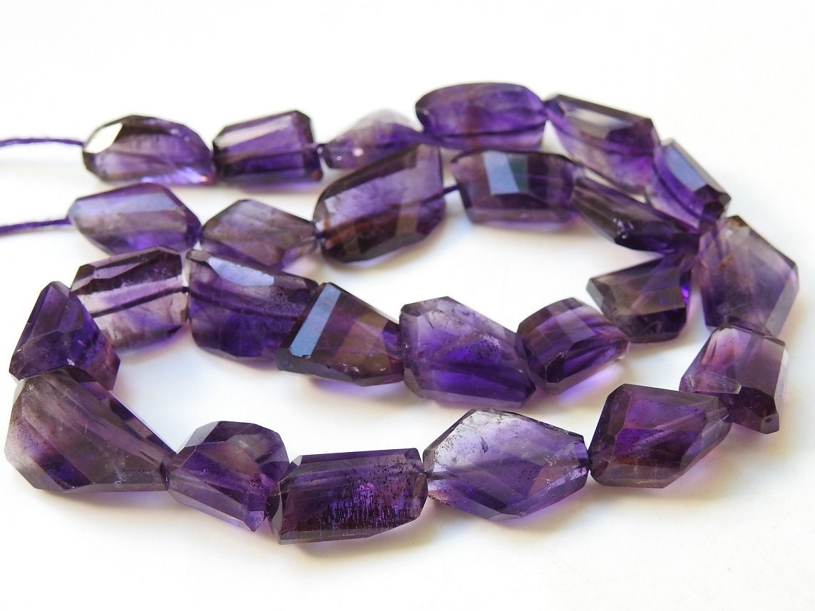 Amethyst Faceted Tumble,Nuggets,Loose Stone,Purple Color,For Making Jewelry,New Arrivals,Wholesaler,Supplies,14Inch 100%Natural PME-TU1 | Save 33% - Rajasthan Living 25