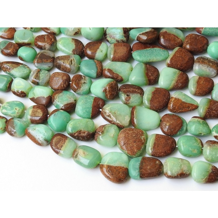 Chrysoprase Smooth Tumble,Nugget,Bio Color,14Inch 18X15To11X6MM Approx,Wholesaler,Supplies,100%Natural PME(TU4) | Save 33% - Rajasthan Living 9
