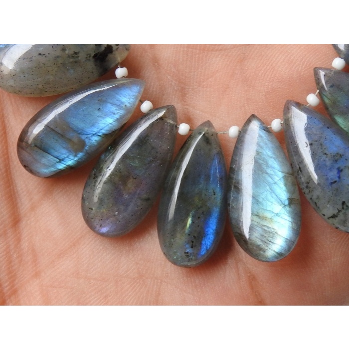 25X12MM Pair,Labradorite Smooth Teardrop,Multi Fire,Loose Stone,Handmade,Earring,For Jewelry Makers,Wholesale Price,New Arrival PME-CY3 | Save 33% - Rajasthan Living 5