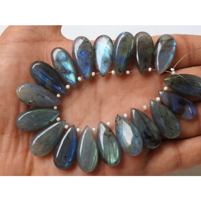 25X12MM Pair,Labradorite Smooth Teardrop,Multi Fire,Loose Stone,Handmade,Earring,For Jewelry Makers,Wholesale Price,New Arrival PME-CY3 | Save 33% - Rajasthan Living 7