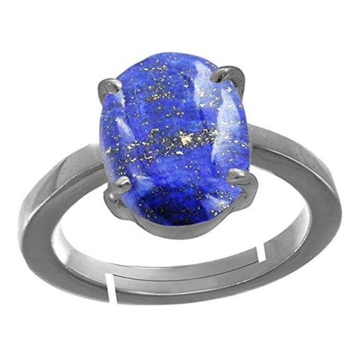 Natural certified 7.50 Carat 925 Sterling Silver Handmade Natural Lapis Lazuli Ring For Men And Women | Save 33% - Rajasthan Living 5