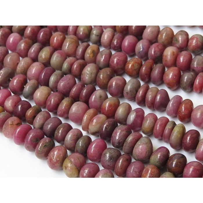 Natural Ruby Smooth Handmade Roundel Beads,Handmade,Loose Stone,Wholesale Price,New Arrival (Pme) B5 | Save 33% - Rajasthan Living 6