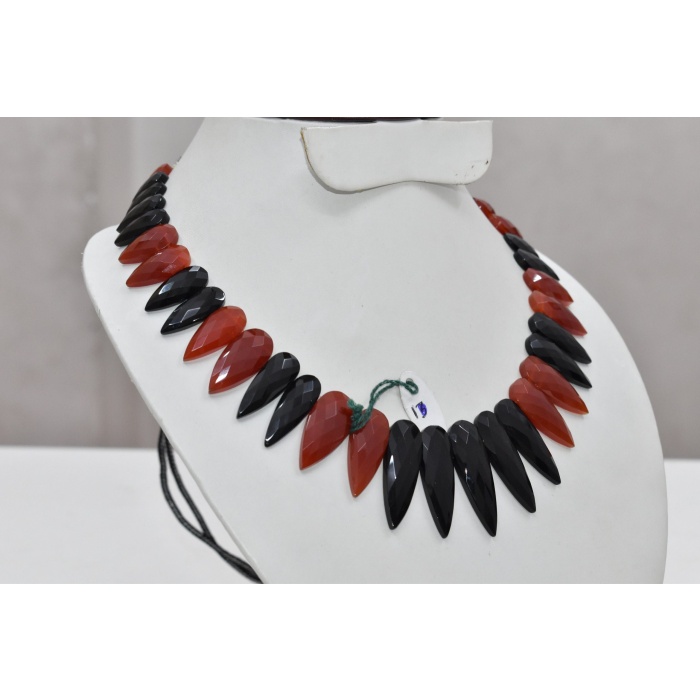 100% Natural Onyx Handmade Necklace,Collar Necklace,Princess Necklace,Choker Necklace,Bib Necklace,Matinee Necklace,Handicraft Necklace. | Save 33% - Rajasthan Living 7