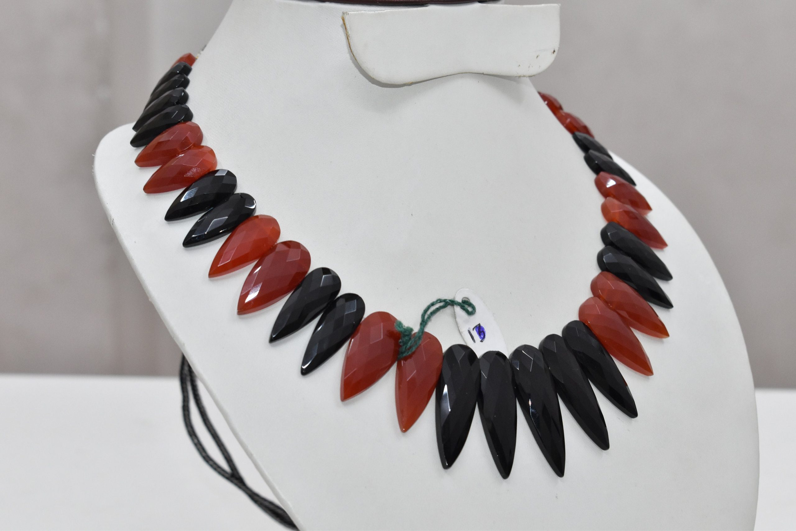 100% Natural Onyx Handmade Necklace,Collar Necklace,Princess Necklace,Choker Necklace,Bib Necklace,Matinee Necklace,Handicraft Necklace. | Save 33% - Rajasthan Living 12