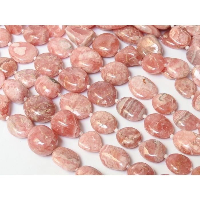 Rhodochrosite Smooth Tumble,Nugget,Loose Stone 12Inch Strand 15X13To8X7MM Approx Wholesale Price New Arrival 100%Natural (pme)TU5 | Save 33% - Rajasthan Living 8