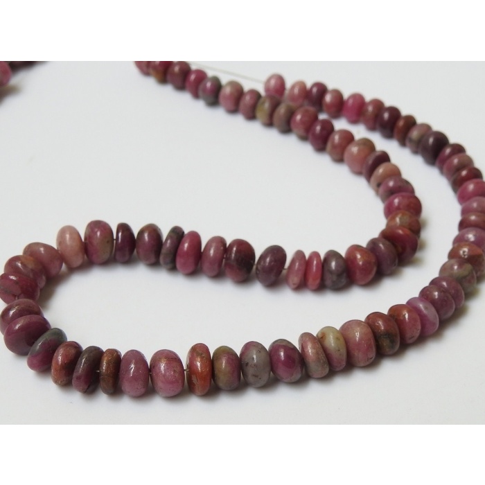 Natural Ruby Smooth Handmade Roundel Beads,Handmade,Loose Stone,Wholesale Price,New Arrival (Pme) B5 | Save 33% - Rajasthan Living 8