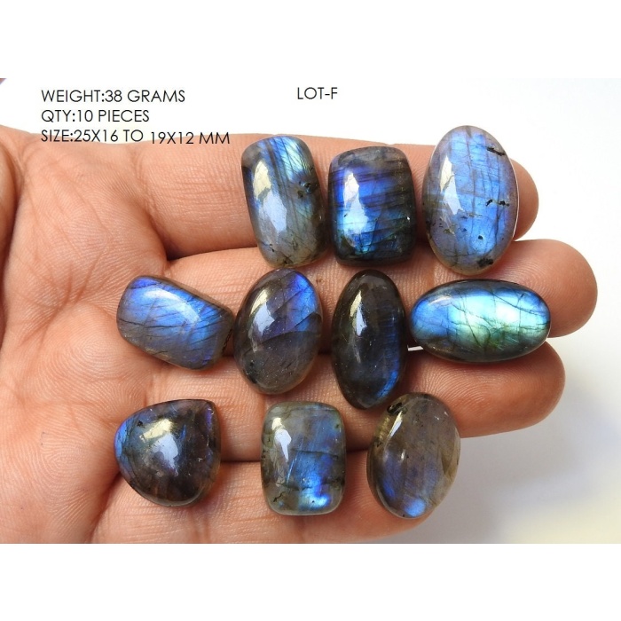 Labradorite Smooth Cabochon Lot,Blue Flashy Fire,Fancy Shapes,Loose Stone,Handmade Gemstone,For Making Pendents,Jewelry 100%Natural PME(C1) | Save 33% - Rajasthan Living 11