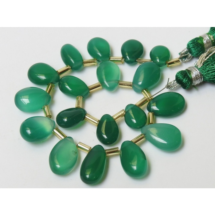 Natural Green Onyx Smooth Teardrops,Drop,Loose Stone,Handmade,For Making Jewelry,Wholesale Price,New Arrival (pme) CY1 | Save 33% - Rajasthan Living 9