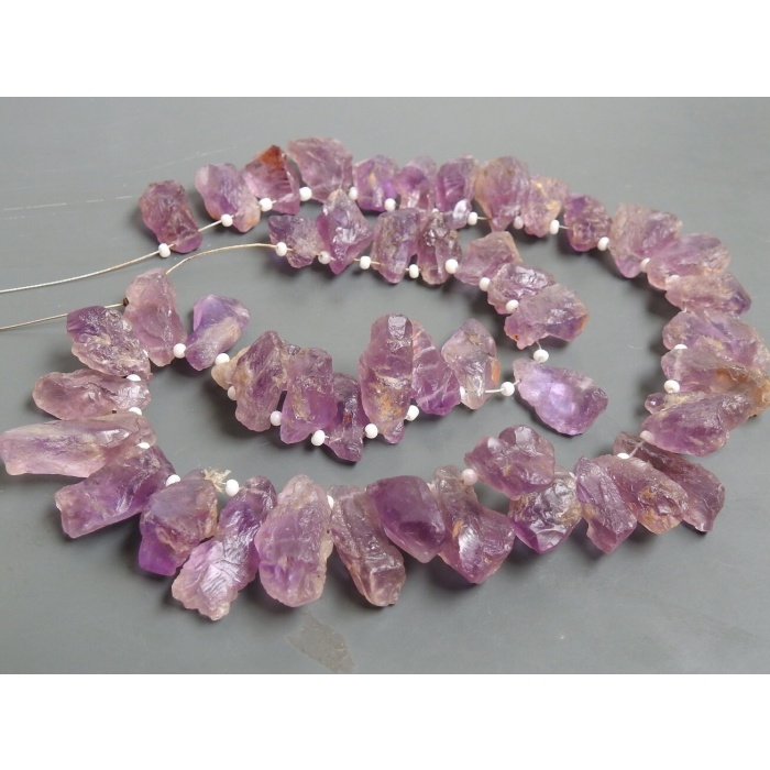 Amethyst Natural Rough Stick,Loose Raw,Bead,Crystal,Minerals,12Inch Strand 25X10To15X8MM Approx,Wholesale Price,New Arrival PME(R6) | Save 33% - Rajasthan Living 11