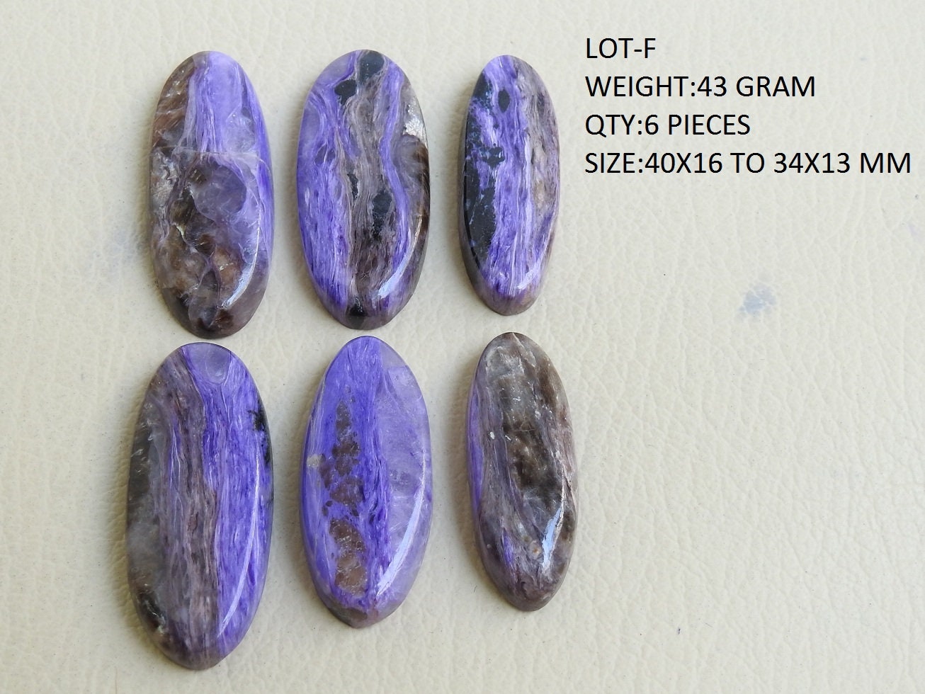 Charoite Smooth Cabochons Lot,Loose Stone,Fancy Shape,Handmade,Gemstone For Making Pendent,Jewelry Wholesale Price New Arrival C3 | Save 33% - Rajasthan Living 19