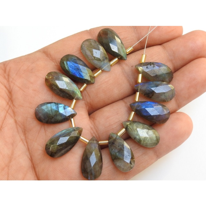 20X10MM,Labradorite Faceted Teardrop,Drop,Multi Flashy Color,Handmade,Loose Stone,Wholesaler,Supplies,100%Natural PME-CY3 | Save 33% - Rajasthan Living 8