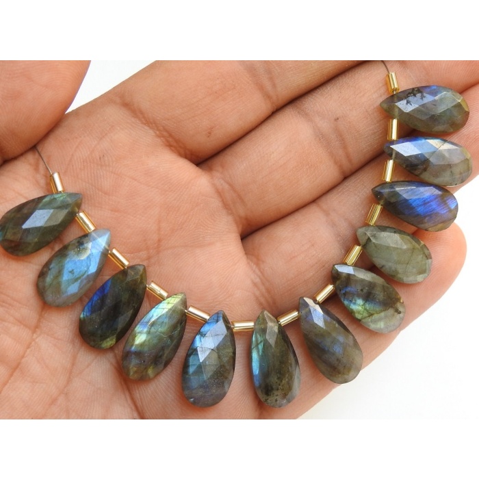20X10MM,Labradorite Faceted Teardrop,Drop,Multi Flashy Color,Handmade,Loose Stone,Wholesaler,Supplies,100%Natural PME-CY3 | Save 33% - Rajasthan Living 9