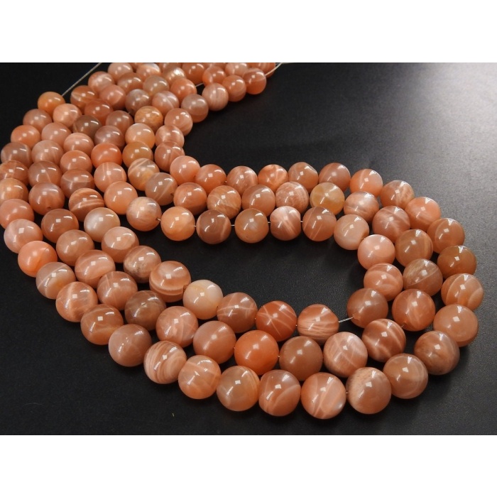 Peach Moonstone Smooth Sphere Ball Bead,Round Shape,Roundel,Handmade,Loose Stone,Wholesaler,Supplies,14Inch Strand 100%Natural (Pme)B7 | Save 33% - Rajasthan Living 10
