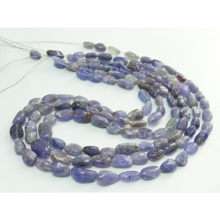 Natural Blue Tanzanite Smooth Tumble,Nuggets,Loose Stone,Handmade Bead,For Making Jewelry,Wholesale Price New Arrival 14Inch Strand (TU5) | Save 33% - Rajasthan Living 10