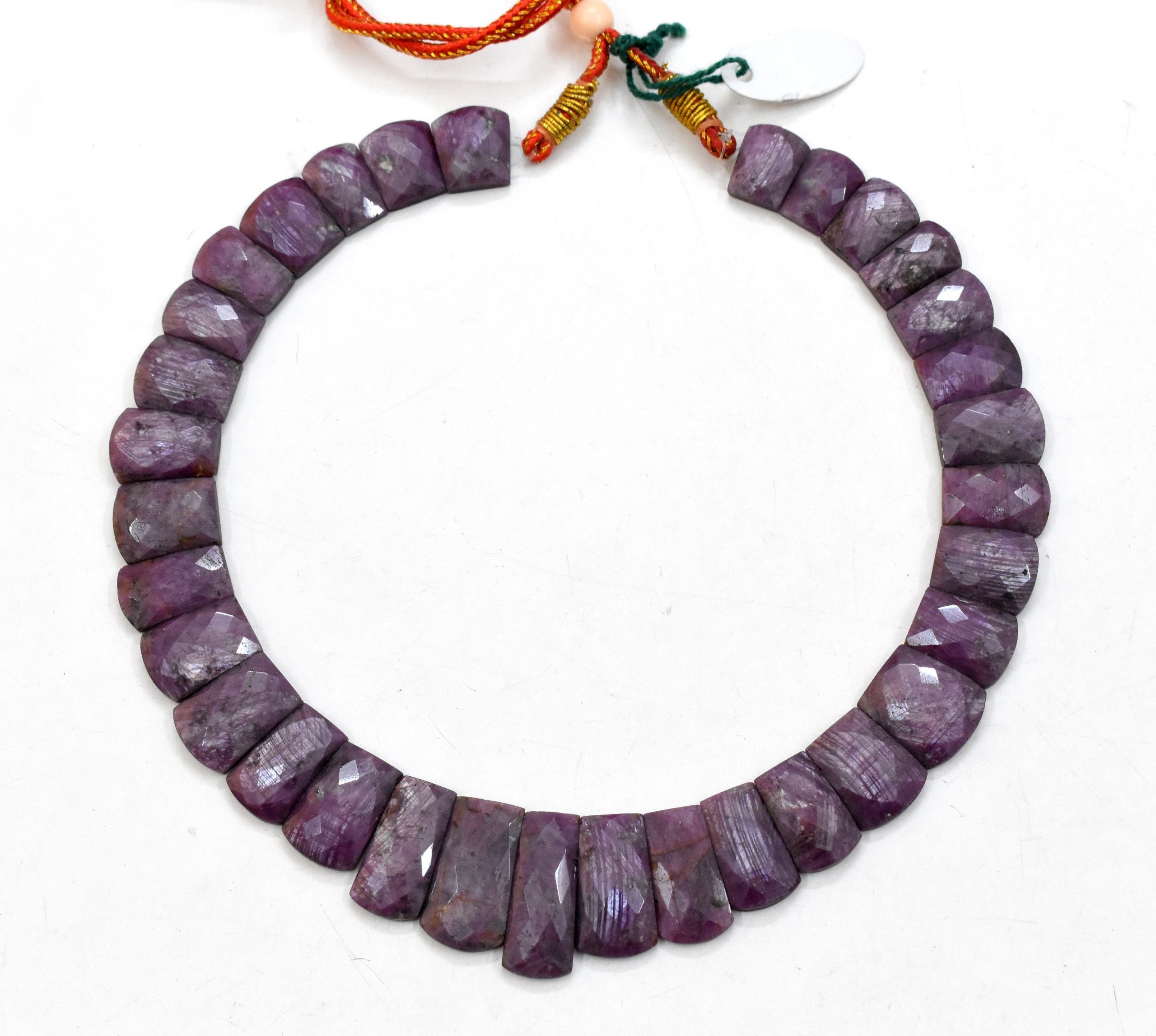 100% Natural Ruby Handmade Necklace,Collar Necklace,Princess Necklace,Choker Necklace,Bib Necklace,Matinee Necklace,Handicraft Necklace. | Save 33% - Rajasthan Living 14