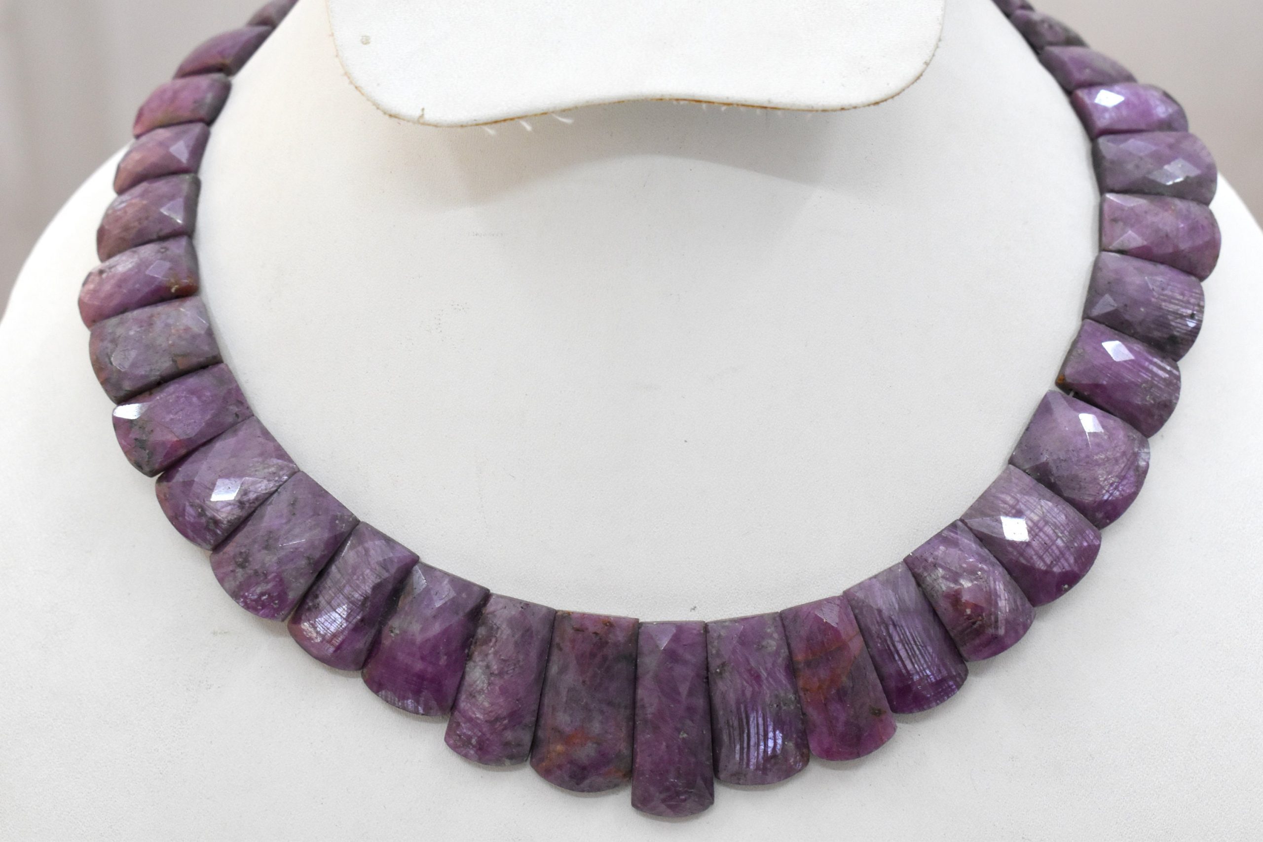 100% Natural Ruby Handmade Necklace,Collar Necklace,Princess Necklace,Choker Necklace,Bib Necklace,Matinee Necklace,Handicraft Necklace. | Save 33% - Rajasthan Living 12