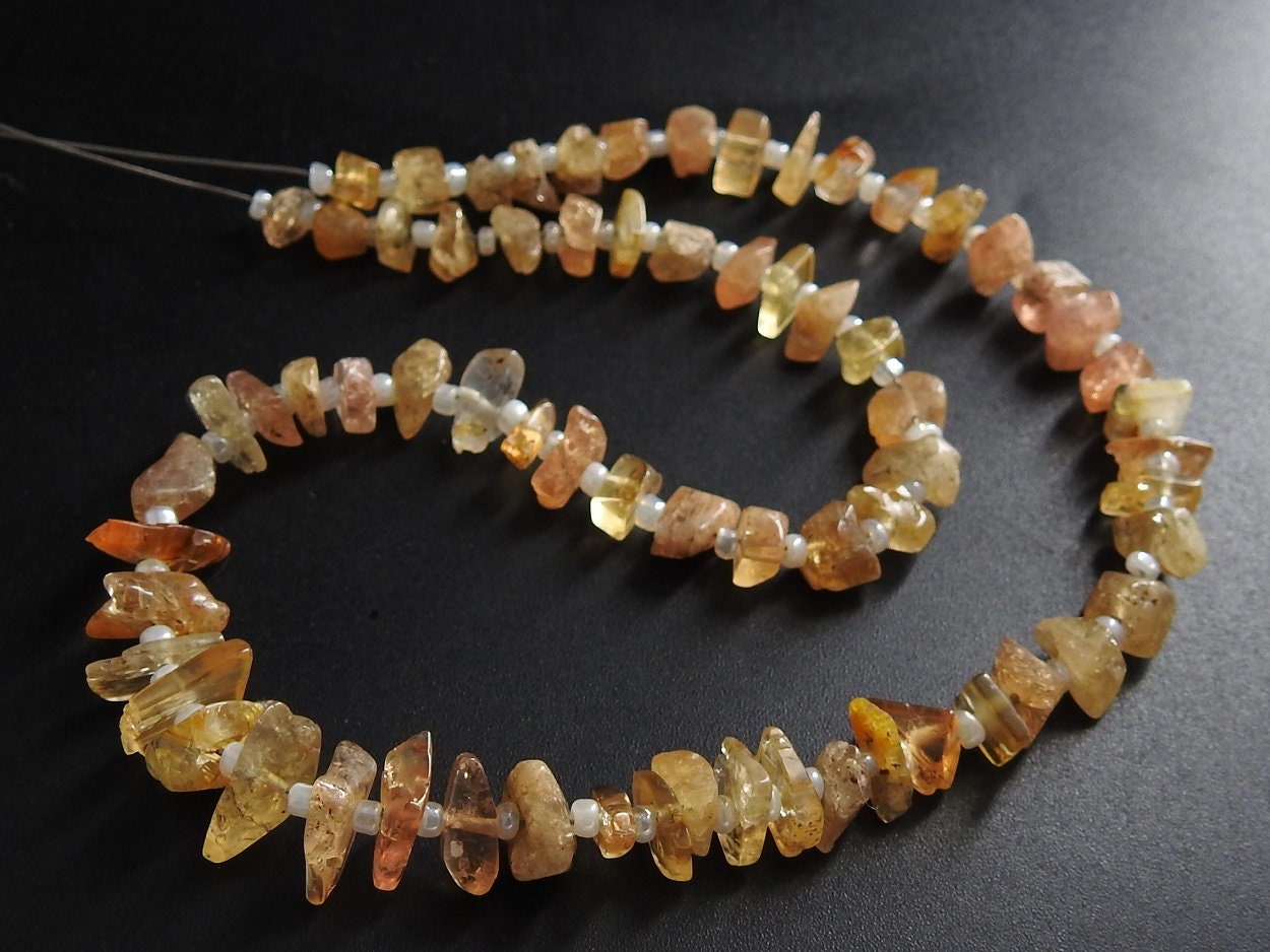 Imperial Topaz Rough,Anklets,Chips,Beads 12Inch 7X5To5X3MM Approx Wholesale Price New Arrival RB6 | Save 33% - Rajasthan Living 11