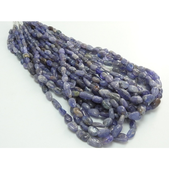 Natural Blue Tanzanite Smooth Tumble,Nuggets,Loose Stone,Handmade Bead,For Making Jewelry,Wholesale Price New Arrival 14Inch Strand (TU5) | Save 33% - Rajasthan Living 15