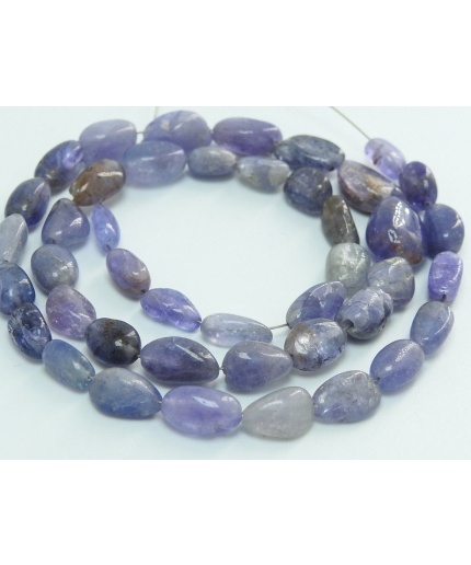 Natural Blue Tanzanite Smooth Tumble,Nuggets,Loose Stone,Handmade Bead,For Making Jewelry,Wholesale Price New Arrival 14Inch Strand (TU5) | Save 33% - Rajasthan Living 3