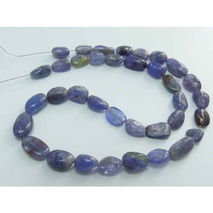 Natural Blue Tanzanite Smooth Tumble,Nuggets,Loose Stone,Handmade Bead,For Making Jewelry,Wholesale Price New Arrival 14Inch Strand (TU5) | Save 33% - Rajasthan Living 13