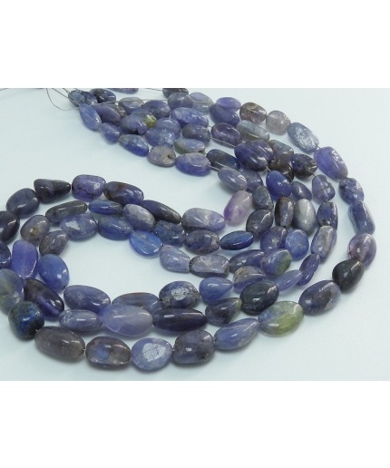 Natural Blue Tanzanite Smooth Tumble,Nuggets,Loose Stone,Handmade Bead,For Making Jewelry,Wholesale Price New Arrival 14Inch Strand (TU5) | Save 33% - Rajasthan Living
