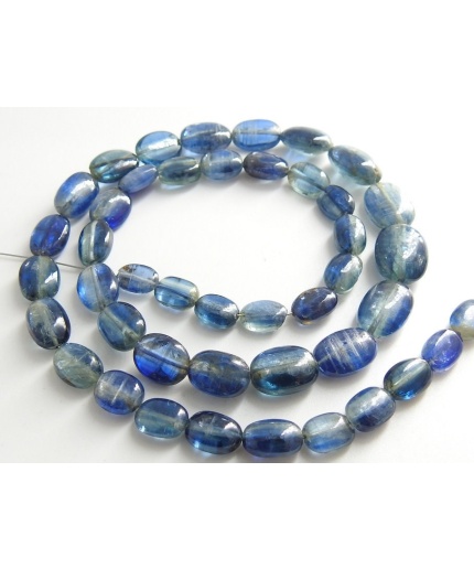 Natural Blue Kyanite Smooth Tumble,Gemstone,Nugget,Oval Shape Bead,Handmade,Loose Stone 16Inch 11X8To6X5MM Approx PME-TU1 | Save 33% - Rajasthan Living