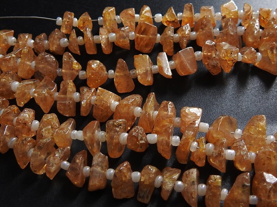Imperial Topaz Rough,Anklets,Chip,Bead,Polished 10Inch 10X7To8X5MM Approx Wholesale Price New Arrival RB6 | Save 33% - Rajasthan Living 13