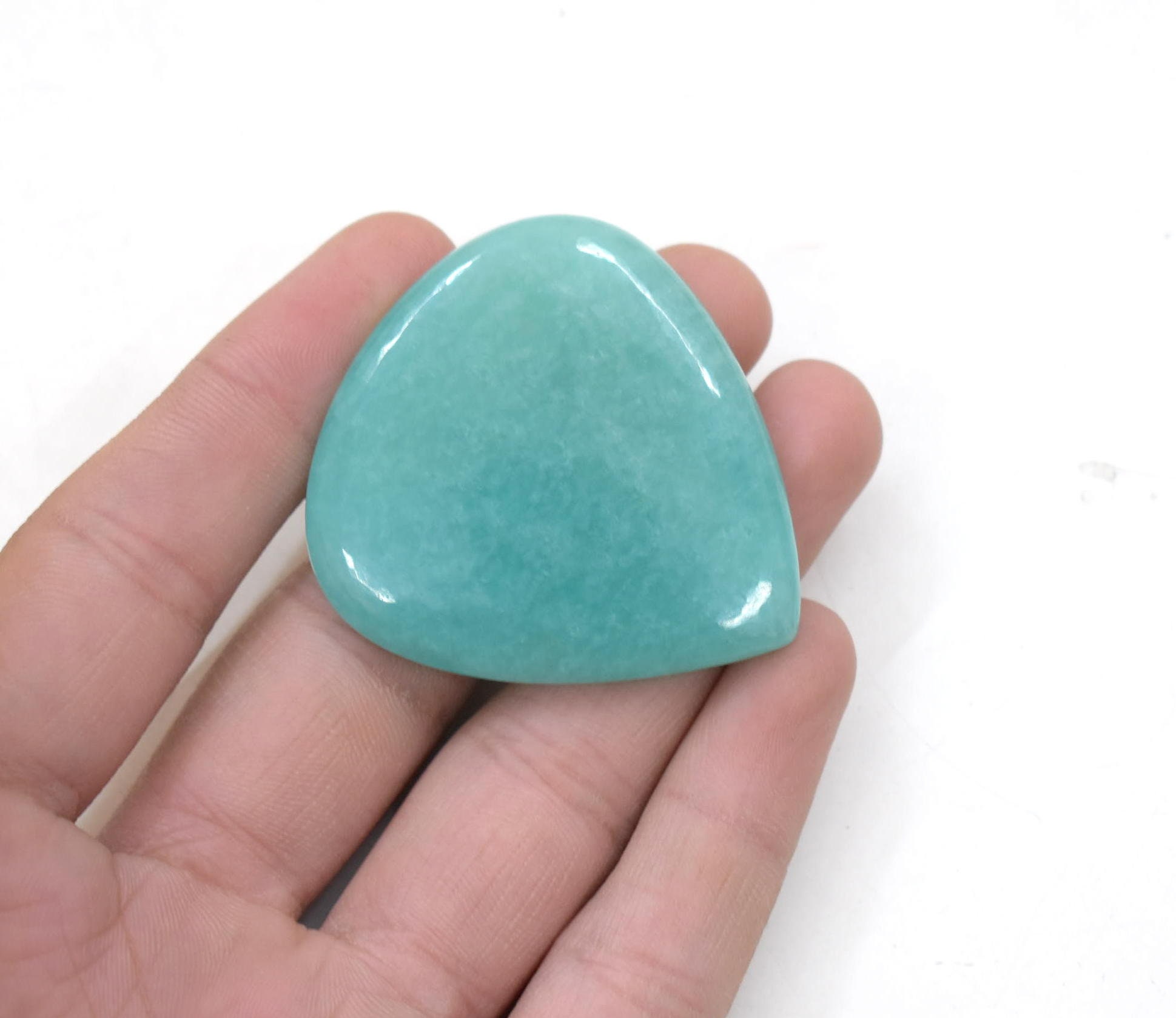 100% Natural African Amazonite Cabochon,Green Amazonite,Handmade Plain Cabochon,Handmade Faceted Cabochon,Natural Color Amazonite | Save 33% - Rajasthan Living 10