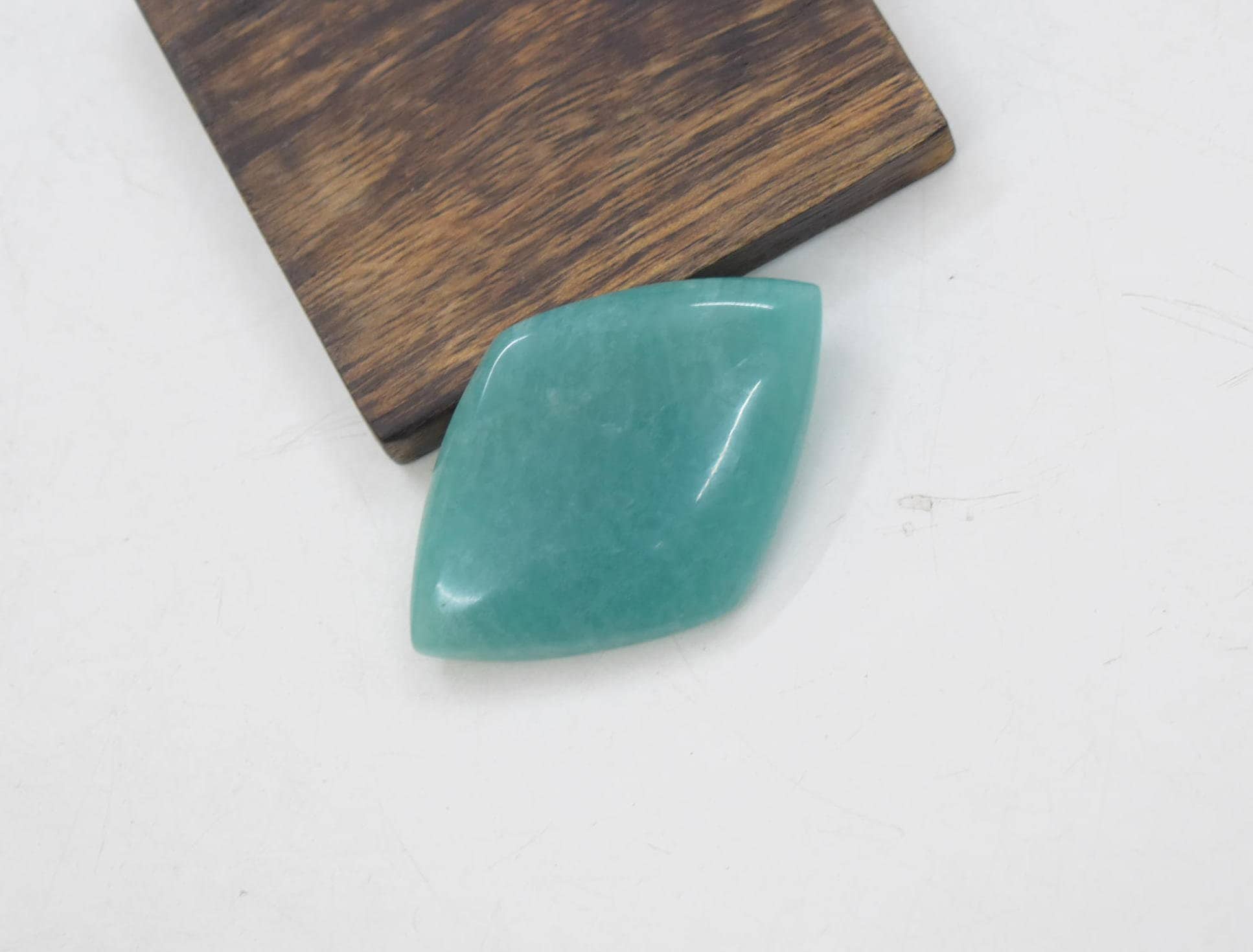 100% Natural African Amazonite Cabochon,Green Amazonite,Handmade Plain Cabochon,Handmade Faceted Cabochon,Natural Color Amazonite | Save 33% - Rajasthan Living 14