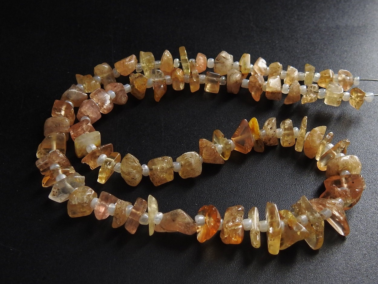 Imperial Topaz Rough,Anklets,Chips,Beads 12Inch 7X5To5X3MM Approx Wholesale Price New Arrival RB6 | Save 33% - Rajasthan Living 14