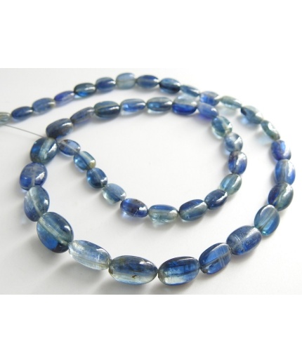 Natural Blue Kyanite Smooth Tumble,Gemstone,Nugget,Oval Shape Bead,Handmade,Loose Stone 16Inch 11X8To6X5MM Approx PME-TU1 | Save 33% - Rajasthan Living 3