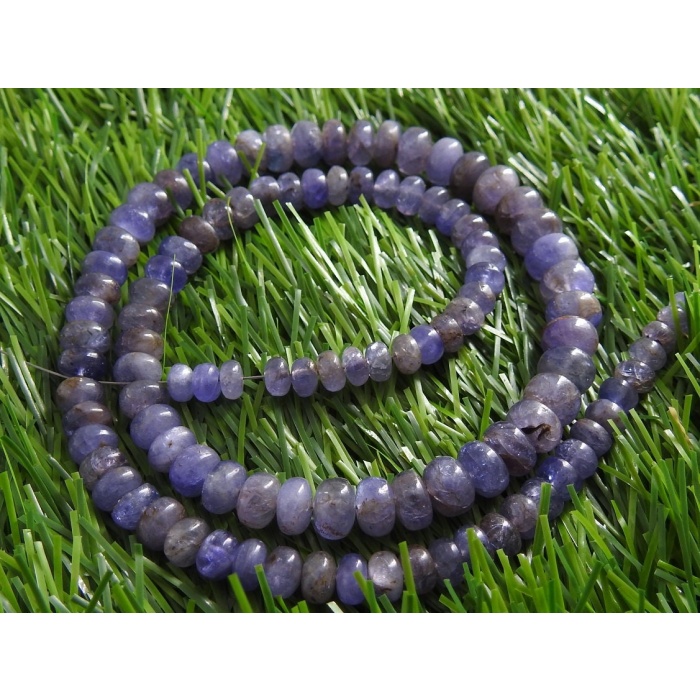 Blue Tanzanite Roundel Bead,Loose Stone,Handmade,Necklace,For Making Jewelry,Wholesaler,Supplies B8 | Save 33% - Rajasthan Living 6