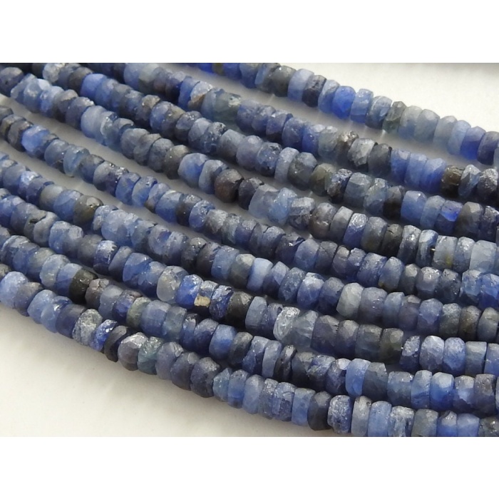 16Inch Strand,Blue Sapphire Tyre,Coin, Button,Smooth,Matte Polished,Gemstone,Handmade,Loose Stone Bead,Wholesaler,Supplies PME-T2 | Save 33% - Rajasthan Living 10