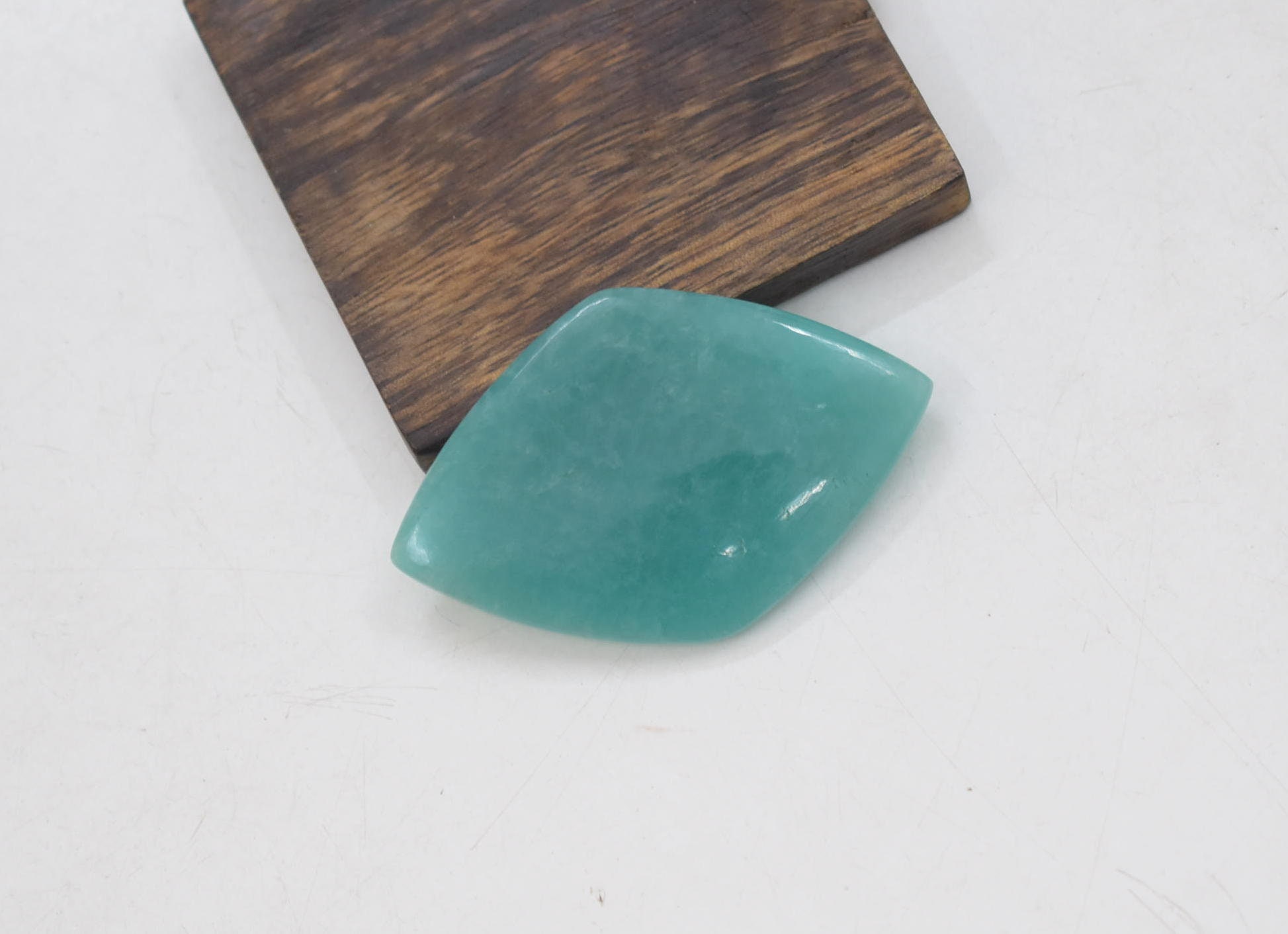 100% Natural African Amazonite Cabochon,Green Amazonite,Handmade Plain Cabochon,Handmade Faceted Cabochon,Natural Color Amazonite | Save 33% - Rajasthan Living 14
