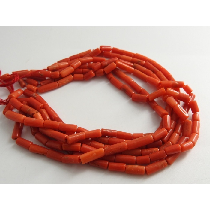 100%Natural Red Coral Smooth Tubes,Drum,Cylinder,Handmade,Bead,Loose Stone,For Making Jewelry Wholesaler Supplies BK(CR2) | Save 33% - Rajasthan Living 10