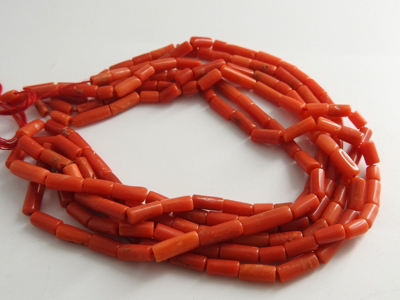 100%Natural Red Coral Smooth Tubes,Drum,Cylinder,Handmade,Bead,Loose Stone,For Making Jewelry Wholesaler Supplies BK(CR2) | Save 33% - Rajasthan Living 14