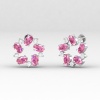 14K Pink Spinel Dainty Stud Earrings, Handmade Jewelry, Gemstone Earrings, Anniversary Gift, August Birthstone Earrings, Natural Spinel | Save 33% - Rajasthan Living 17