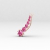 Dainty Pink Spinel 14K Climber Earrings, Handmade Jewelry, Everyday Gemstone Earring, August Birthstone Earrings, Gold Earrings For Women | Save 33% - Rajasthan Living 17