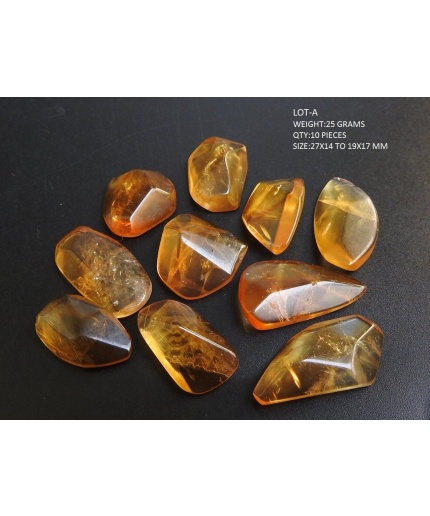 Citrine Faceted Cabochons Lot,Fancy Cut,Loose Gemstones,Irregular Shape,Handmade,One Of A Kind,Making Jewelry,Pendents,100%Natural | Save 33% - Rajasthan Living