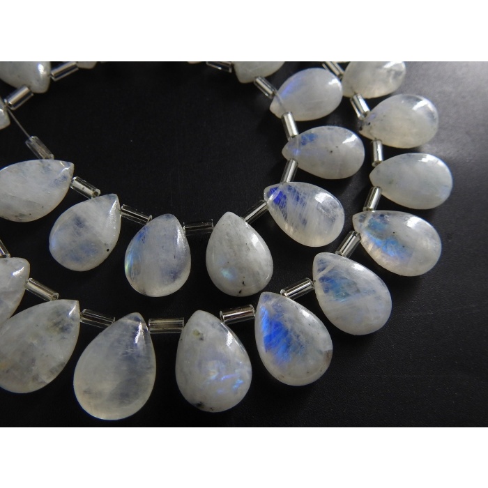 White Rainbow Moonstone Smooth Teardrop,Blue Flashy Fire,Loose Stone,Bead,Calibrated Stone,Earrings Pair,Making Jewelry,Wholesaler PME-CY3 | Save 33% - Rajasthan Living 10